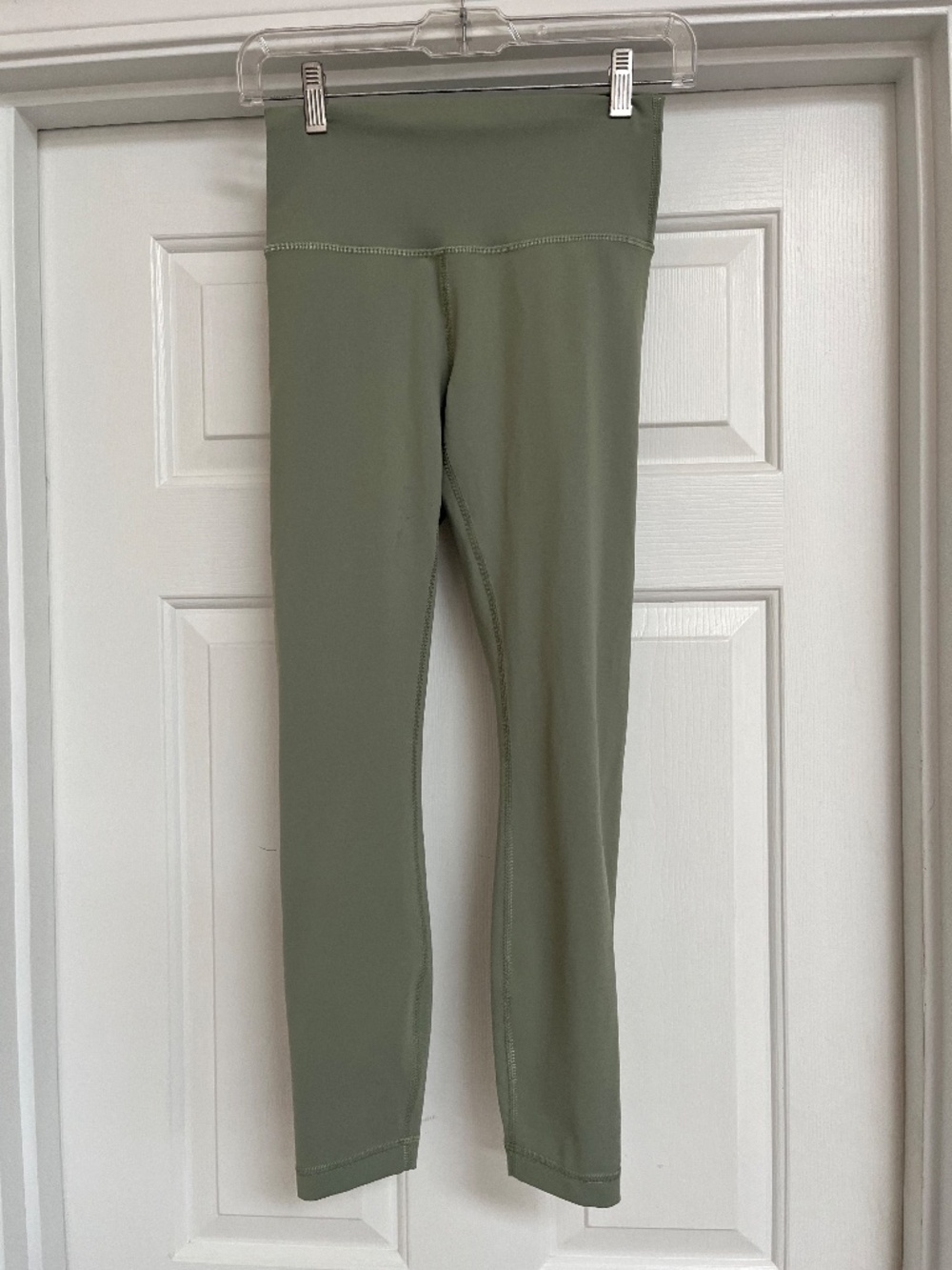 LULULEMON Wunder Train High-Rise Tight Leggings Athletic 25" Willow Green sz. 6 - Picture 12 of 12